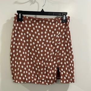 Abercrombie Polkadot Mini Skirt